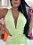 VESTIDO DRAPEADO DE JERSEY DECOTE V MENTA - Imagem 4