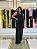 VESTIDO LONGO UM OMBRO BORDADO CRYSTAL PASSING PRETO - Imagem 3
