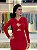 VESTIDO DRAPEADO DECOTE VAZADO - Imagem 2