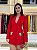 BLAZER VESTIDO EVASE COM PALA DE METAL E DECOTE PROFUNDO - Imagem 2