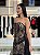 VESTIDO MINI STRAPLESS RENDADO COM FAIXA LONGA EM CASCATA LATERAL - Imagem 3
