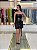 VESTIDO STRAPLESS ACETINADO CINTO DUPLO - Imagem 2