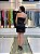 VESTIDO STRAPLESS ACETINADO CINTO DUPLO - Imagem 5