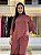 CONJUNTO RITMO - BLUSA ASSIMETRICA E CALÇA MARROM - Imagem 3