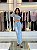 SAIA OVER MIDI FENDA COSTAS JEANS - Imagem 2