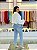 CALÇA JEANS COM TRANSFER INDIGO - Imagem 1