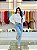 BLUSA GOLA ALTA TRICÔ OFF WHITE - Imagem 1