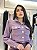 CASACO TWEED POLY BARRA DESFIADA ACAI - Imagem 1