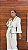 CONJUNTO BLAZER E CALÇA MONACO OFF WHITE COM AZUL MARINHO - Imagem 2