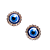 6 Pares Piercing de Olho Grego - Imagem 1