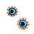 6 Pares Piercing de Olho Grego - Imagem 2