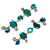 Cabedal Lateral Oval com Strass - Imagem 2