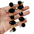 Cabedal Lateral Oval com Strass - Imagem 3