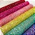 Manta de Strass Termocolante Colorida 22 Tiras de 1cm PROMOÇÃO Laceira Tiaras Chinelos Laços - Imagem 2