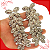 Cabedal Lateral Folhagem Arredondada com Pino - Imagem 1