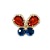 Cabedal Lateral de Borboleta Par de Piercing - Imagem 5