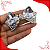 Par de Laco de Metal com Pino Piercing - Imagem 1