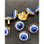 Piercing Olho grego 1 par - Imagem 2