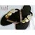 Cabedal Mandala Lateral Redondo Liso com Strass - Imagem 5