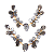 Cabedal Clássico Com Strass - Imagem 5
