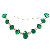 Cabedal Gotas com Corrente - Imagem 1