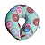 Colar donut confeitado - verde - Imagem 1