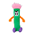 Brinquedo para gato Stickman Pelúcia Com Catnip - Imagem 2