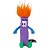 Brinquedo para gato Stickman Pelúcia Com Catnip - Imagem 4
