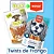 PETISCO PARA CAO WANPY TWISTS DE FRANGO NO OSSO DE CALCIO 100G - Imagem 3