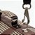 Bolsa Pied de Poule - Marrom - 45x26x30 cm - Imagem 3