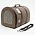 Bolsa Pied de Poule - Marrom - 45x26x30 cm - Imagem 1