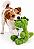Brinquedo Dino Pelucia - WJ62 Cor:Verde - Imagem 2
