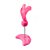 Brinquedo Arranhador São Pet para Gatos Lua Rosa 18x13cm - Imagem 1