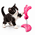 Brinquedo Arranhador São Pet para Gatos Lua Rosa 18x13cm - Imagem 2