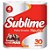 PAPEL HIGIÊNICO ROLINHO FOLHA SIMPLES - SUBLIME - Imagem 1