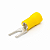 Terminal Forquilha Amarelo M5 2,7 a 6,6mm² FR2493 – 25un Crimper - Imagem 2