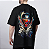 CAMISETA OVERSIZED PRETA PALHAÇOS - Imagem 1