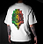 CAMISETA OVERSIZED BRANCA LEÃO RASTA - Imagem 1