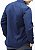 Camisa mista longa azul marinho - Imagem 2