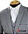 Traje MF Cinza Melange - Imagem 1