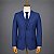 Traje alta costura marinho navy - calça com regulagem - Imagem 2