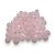 Cristal Facetado Rosa Leitoso 8mm 60 peças - Imagem 1
