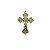Cruz Arabesca Dourada RR - Imagem 1