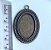 Medalha Oval  Ouro velho Grande - Imagem 1