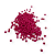 Bolinha acrilica 4 mm rosa chiclete (10gr) - Imagem 1