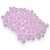 Cristal facetado rosa leitoso 6 mm (60und) - Imagem 1