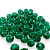 Cristal facetado verde esmeralda 8 mm (60und) - Imagem 1