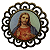 Entremeio/ Medalha Estamparia Ouro Velho S.C Jesus - Imagem 1