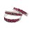 Pulseira Trancadeira Petalas de Rosas - Imagem 1