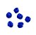 Murano azul bic leitoso (6 unidades) - Imagem 1